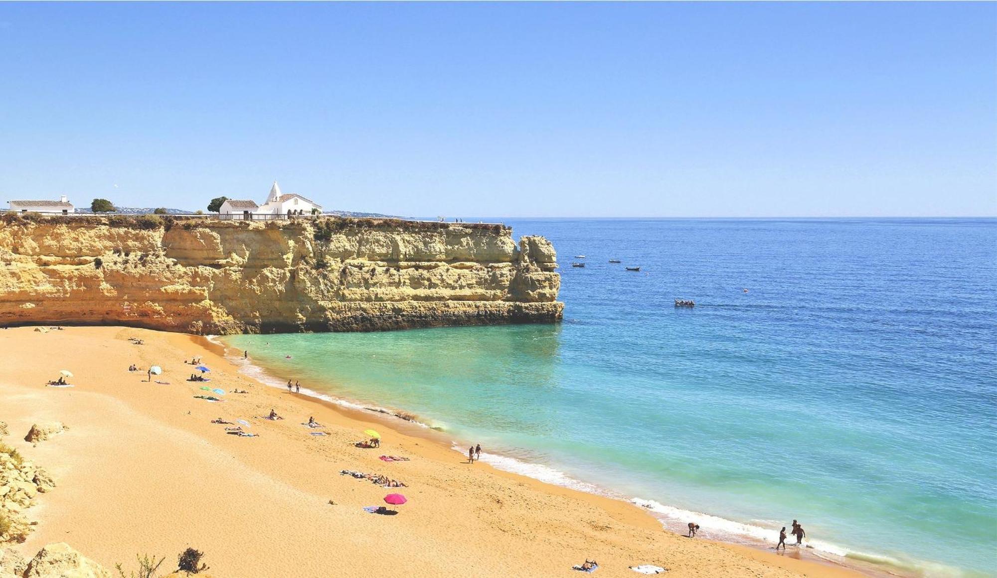 Ferienwohnung Casa Azul 2 - Senhora Da Rocha, Algarve Porches  Exterior foto
