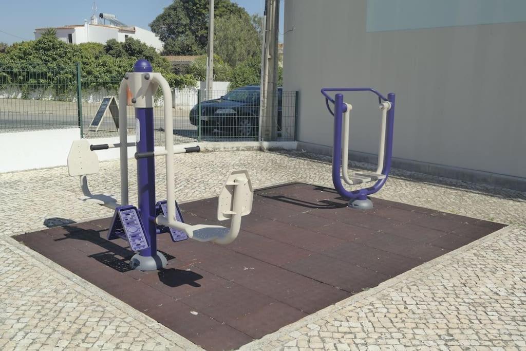 Ferienwohnung Casa Azul 2 - Senhora Da Rocha, Algarve Porches  Exterior foto